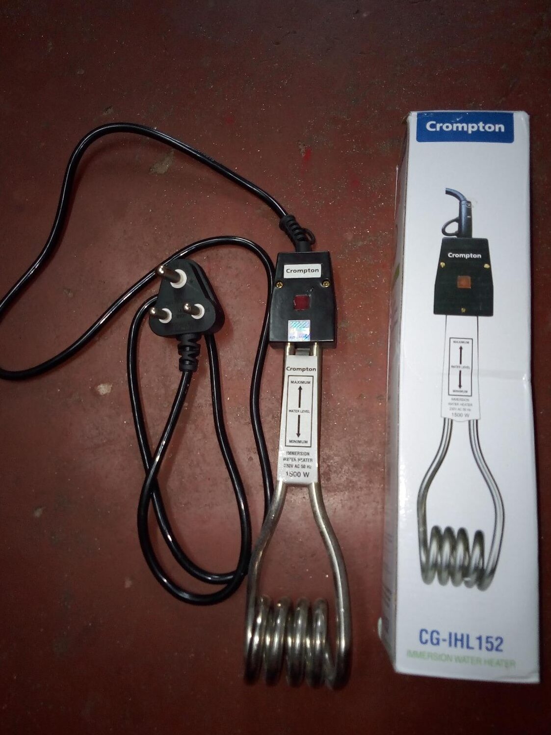 Crompton IHL 152 1500-Watt Immersion Water Heater review