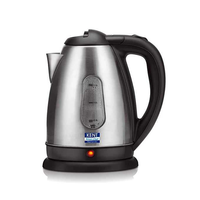 KENT 16026 Stainless Steel Electric Kettle, 1.8 L